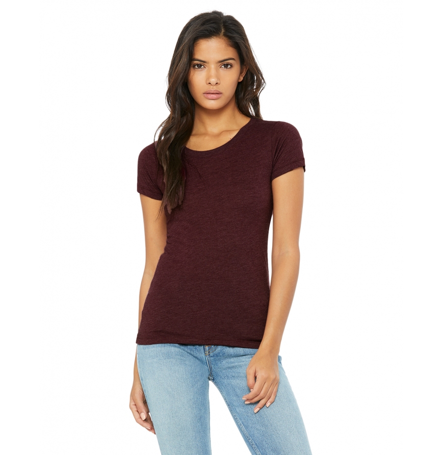 Women's Triblend Short-Sleeve T-Shirt-B8413