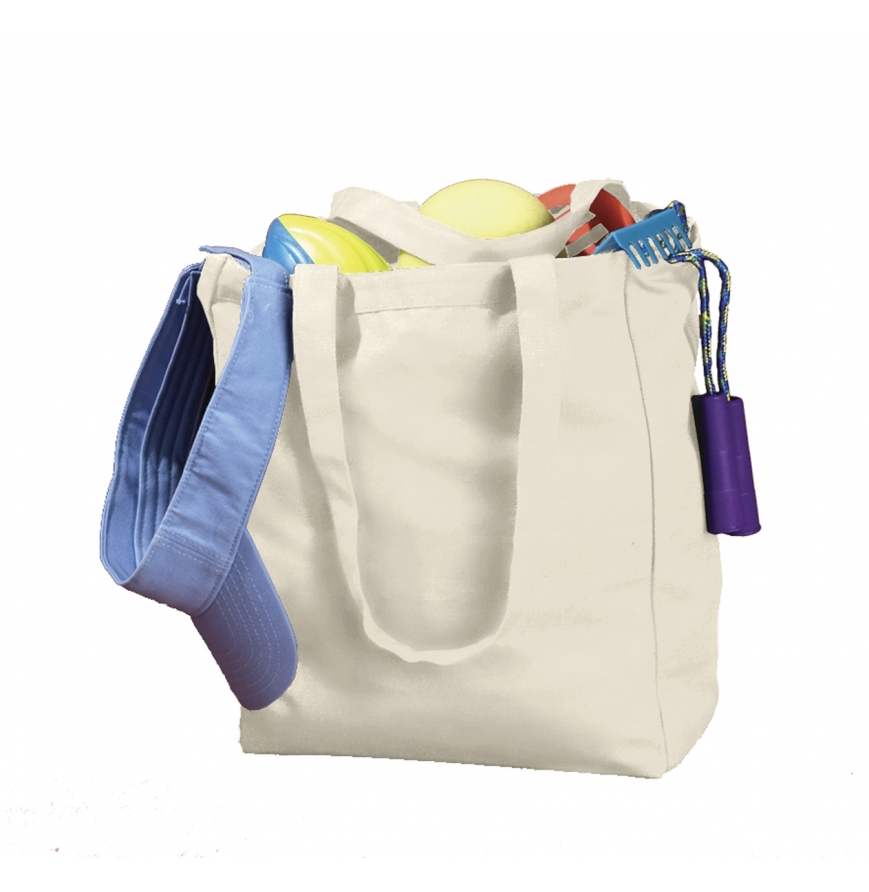 BAGedge BE008 12 oz. Canvas Book Tote
