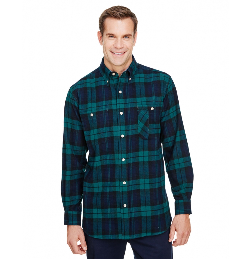Men's  Yarn-Dyed Flannel Shirt