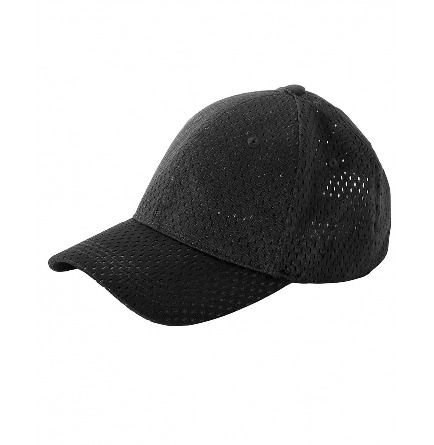 Under Armour Men's Structured Collegiate Hat/Cap - Black, Osfa, Stretch Fit