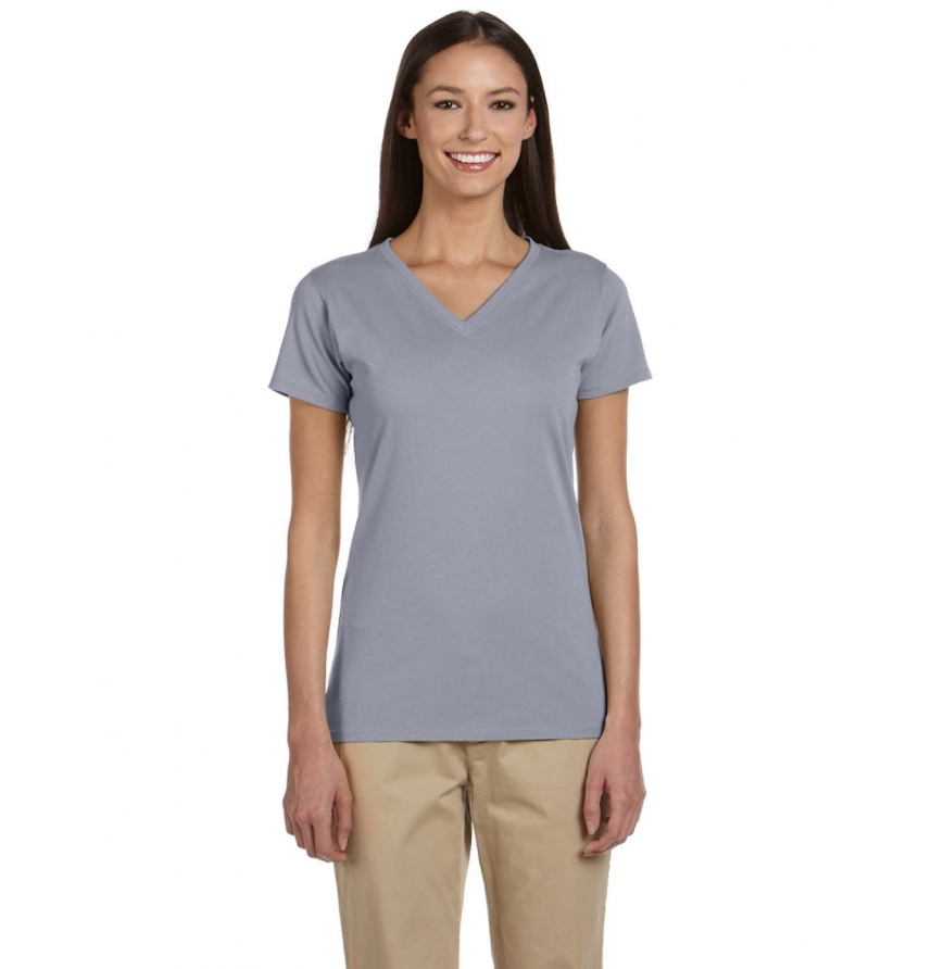 econscious EC3052 Women's 4.4 oz., 100% Organic Cotton Short-Sleeve V-Neck T-Shirt