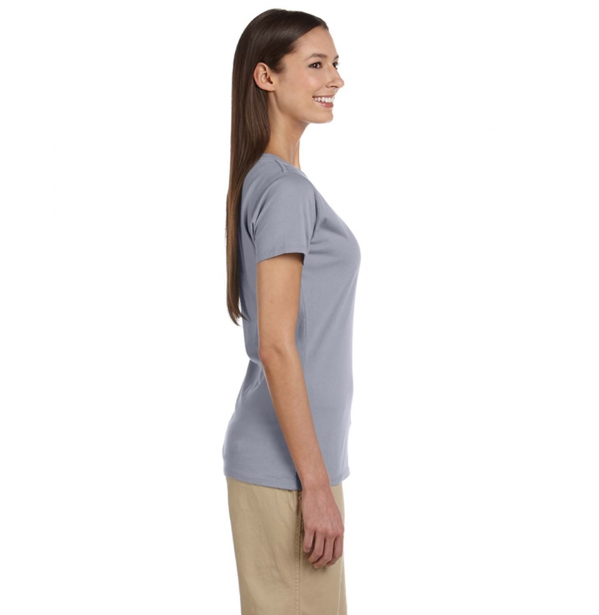 econscious EC3052 Women's 4.4 oz., 100% Organic Cotton Short-Sleeve V-Neck T-Shirt
