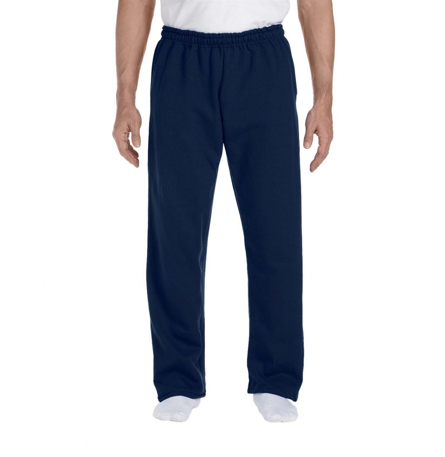 G123 Adult DryBlend 50-50 Open-Bottom Sweatpants | Gildan Blank Pants