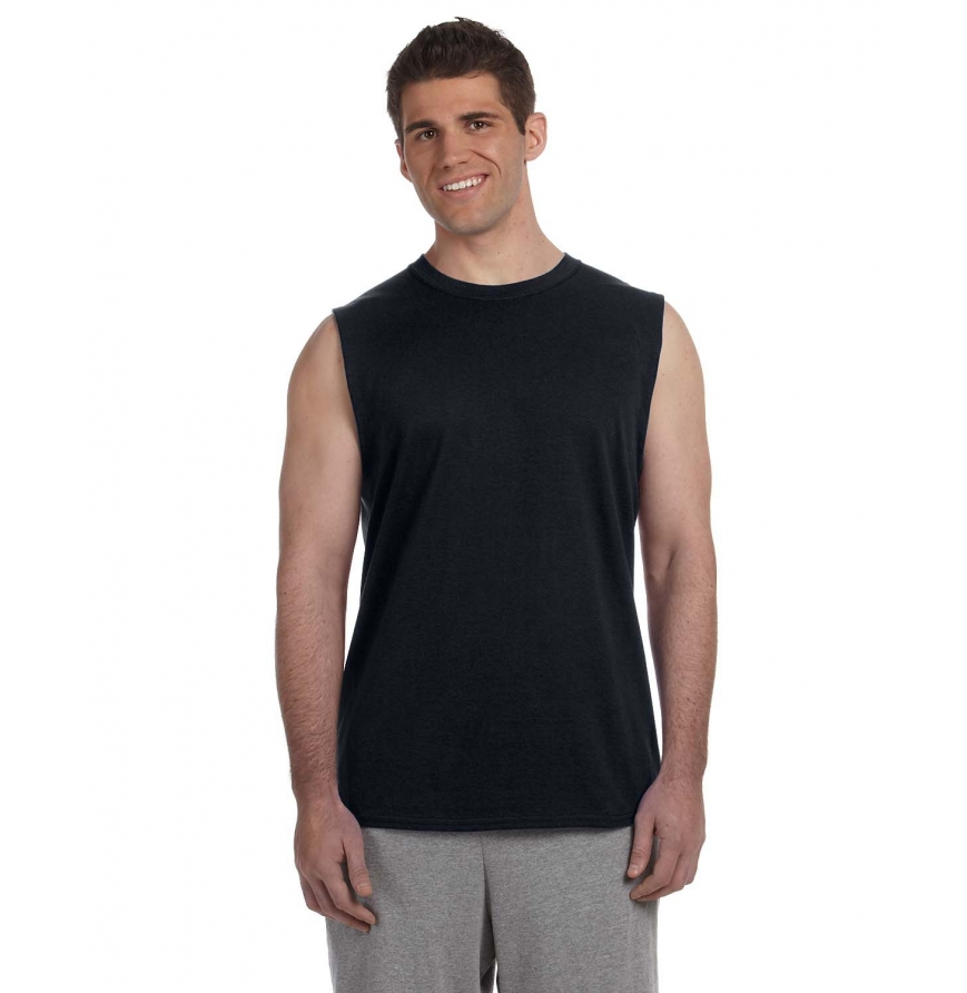 Adult Ultra Cotton® 6 oz. Sleeveless T-Shirt