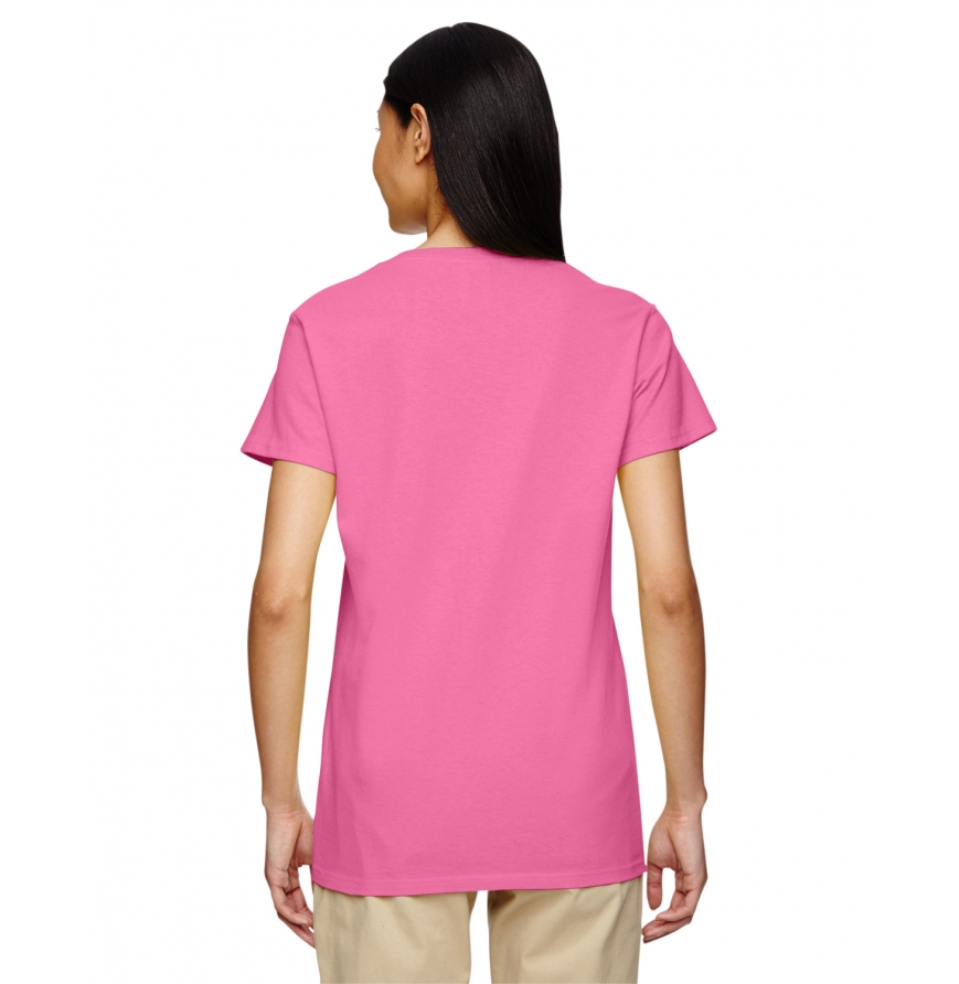 Gildan G500VL Women's Heavy Cotton 5.3 oz. V-Neck T-Shirt