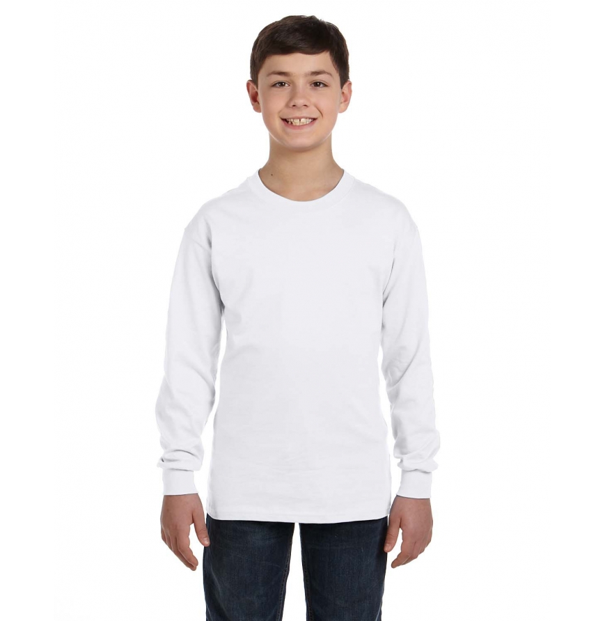 Gildan G540 Adult Heavy Cotton Long-Sleeve T-Shirt S