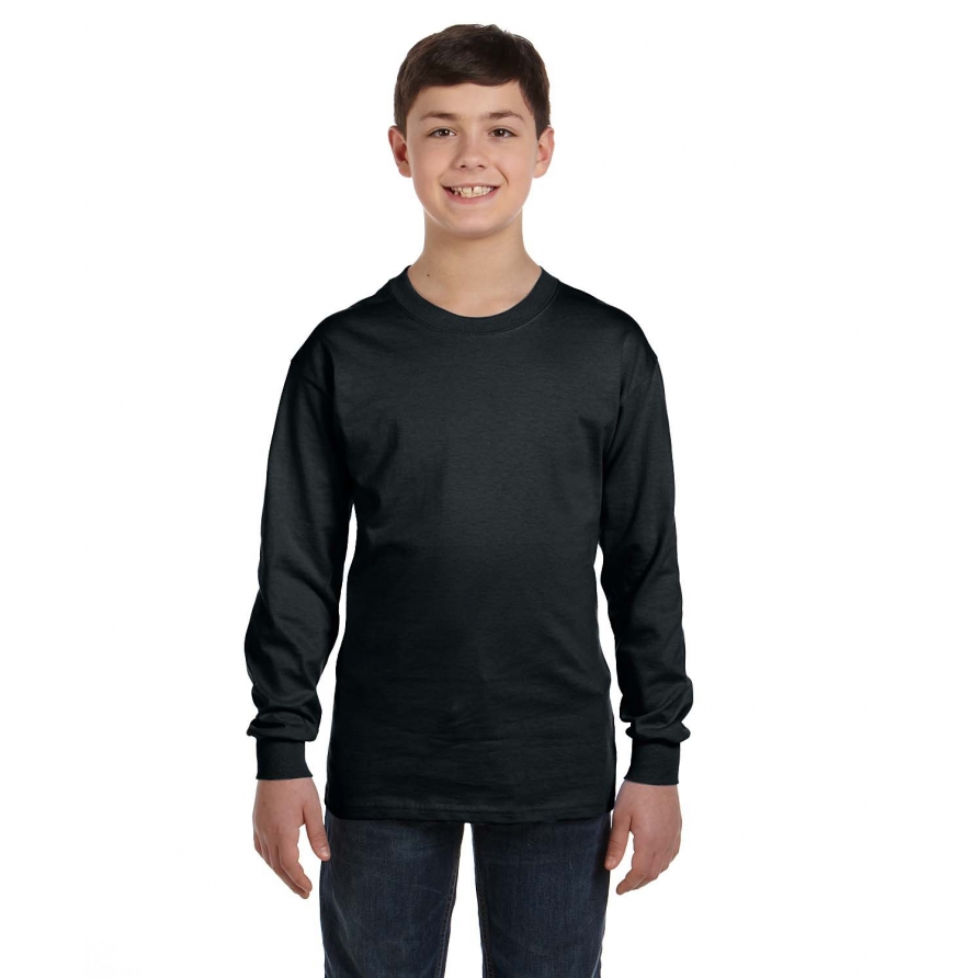 Youth  Heavy Cotton 5.3 oz. Long-Sleeve T-Shirt