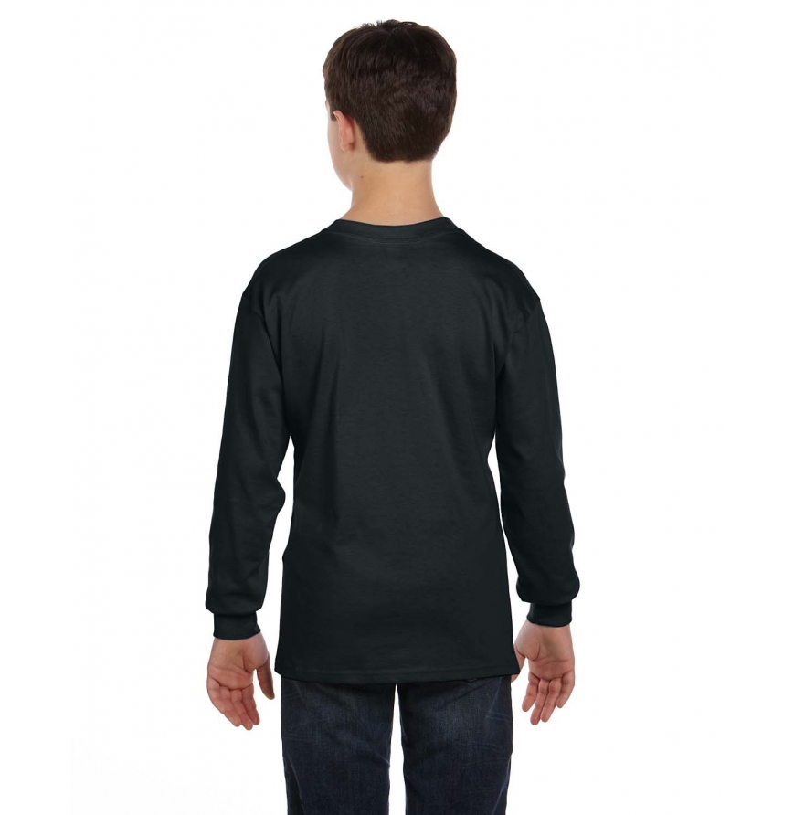 Gildan G540B Youth Heavy Cotton 5.3 oz. Long-Sleeve T-Shirt