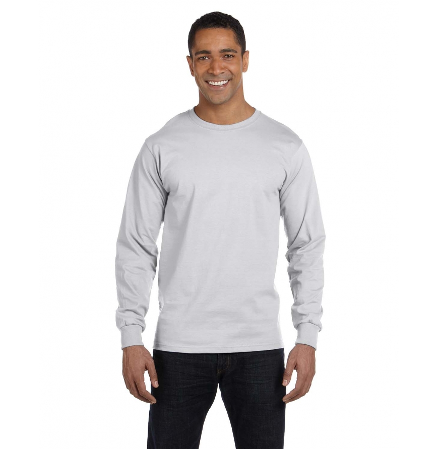 Adult 5.5 oz., 50-50 Long-Sleeve T-Shirt