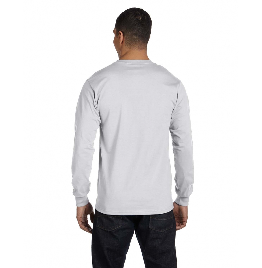 Gildan G840 Adult 5.5 oz., 50-50 Long-Sleeve T-Shirt