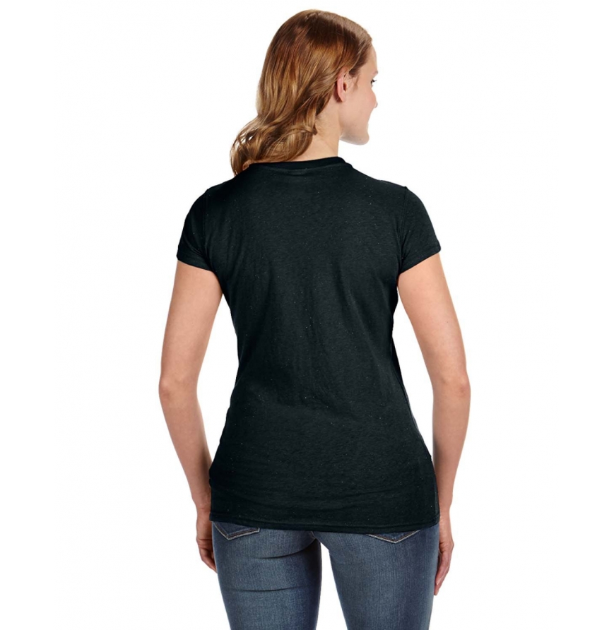 J America JA8138 Women's Glitter T-Shirt