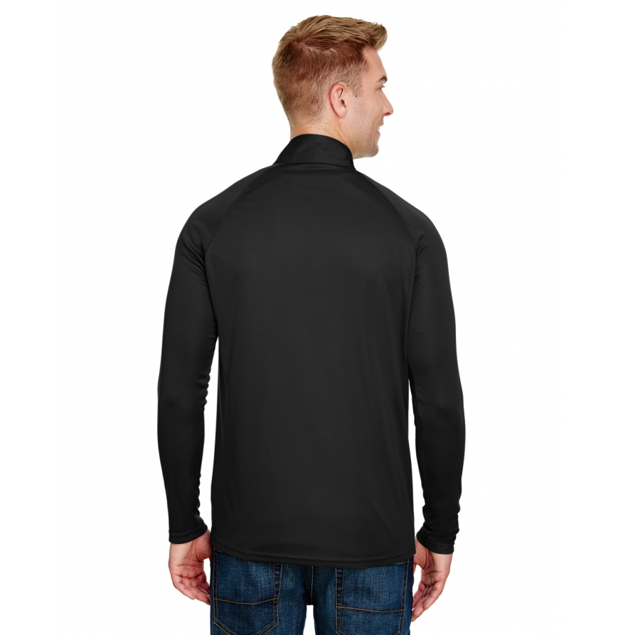 A4 Apparel N4268 Adult Daily Polyester 1/4 Zip