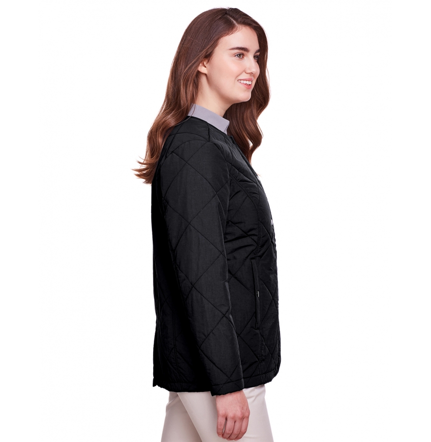 UltraClub UC708W Women's Dawson Quilted Hacking Jacket