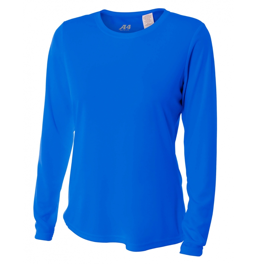 Women's Long Sleeve Cooling Performance Crew Shirt-NW3002