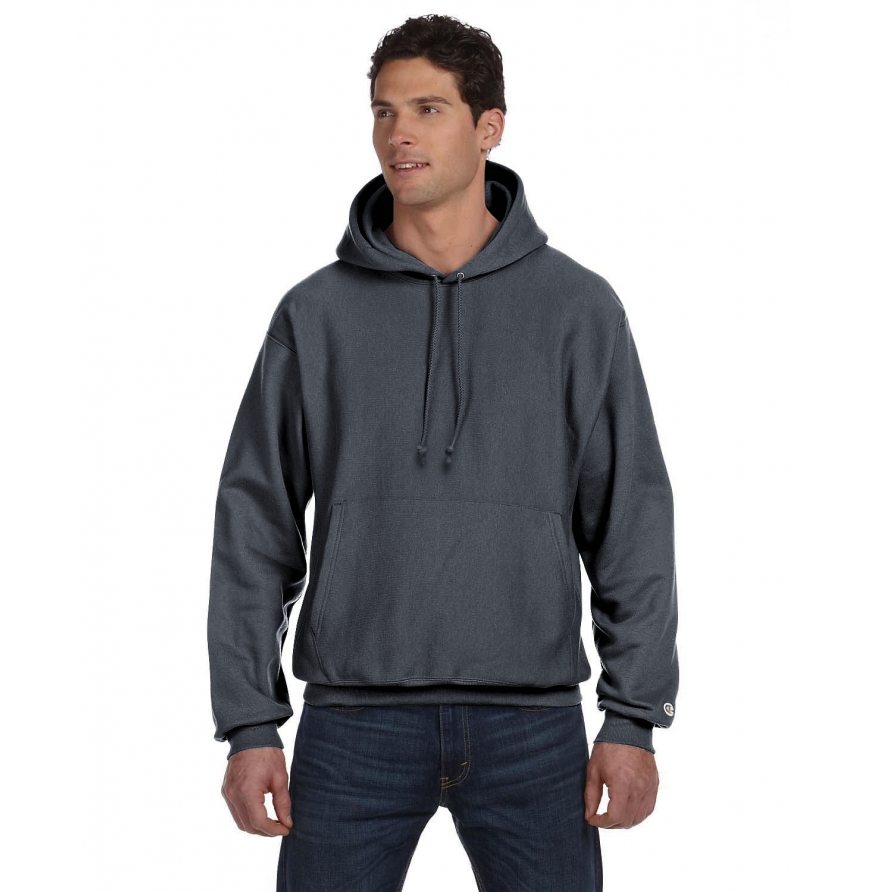 Reverse Weave® 12 oz., Pullover Hooded Sweatshirt-S1051