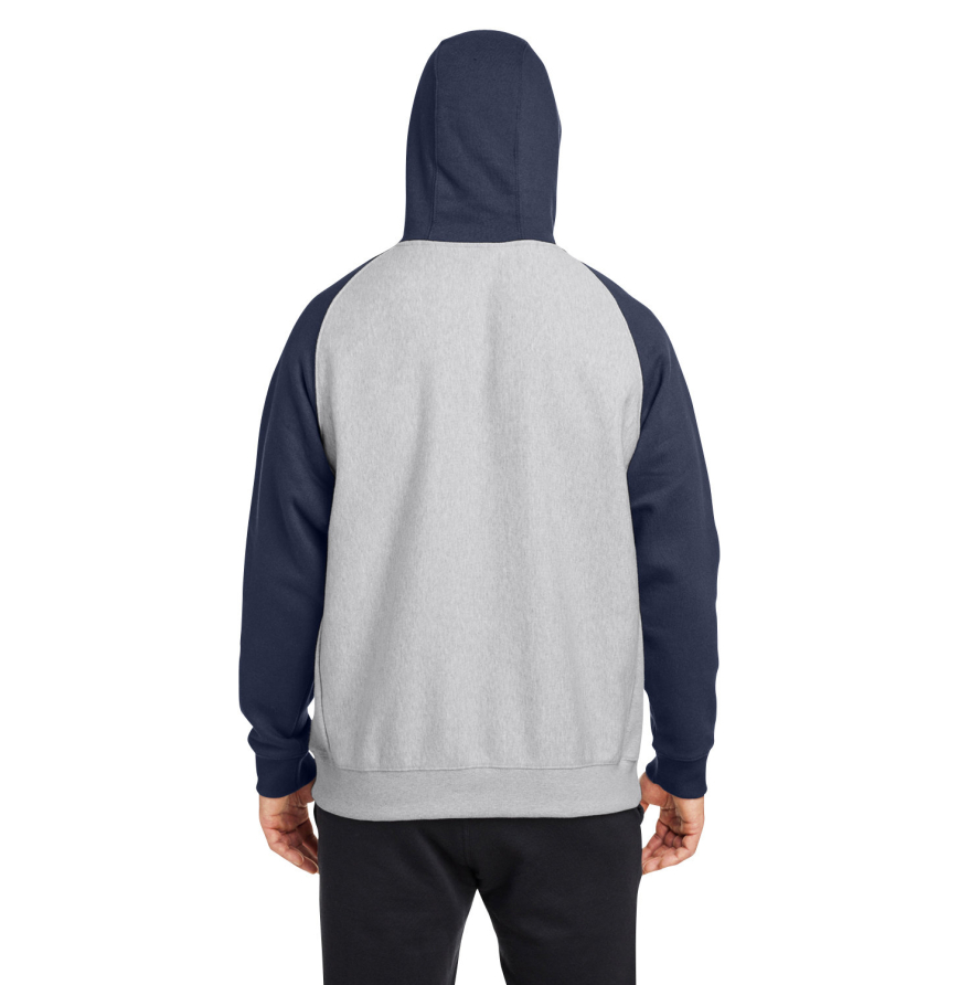 Team 365 TT96CB Unisex Zone HydroSport™ Heavyweight Colorblock Hooded Sweatshirt