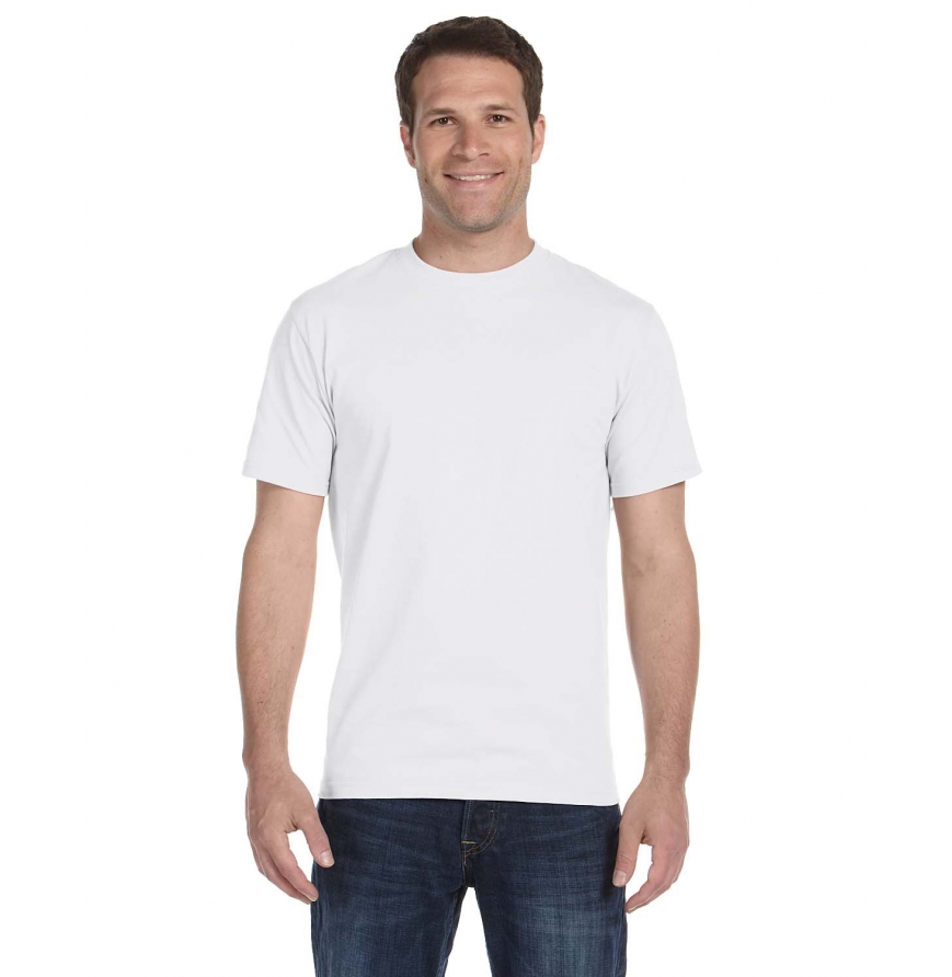 White T-Shirts for Printing Custom Designs
