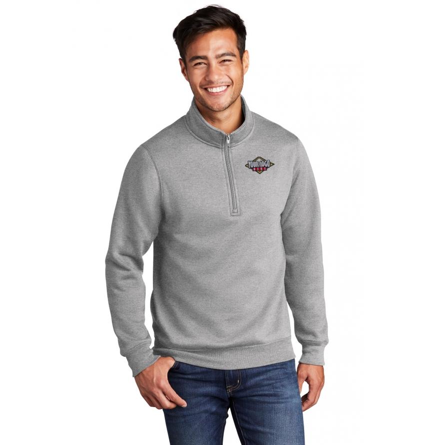 Port  Company Core Fleece 14-Zip Pullover Sweatshirt