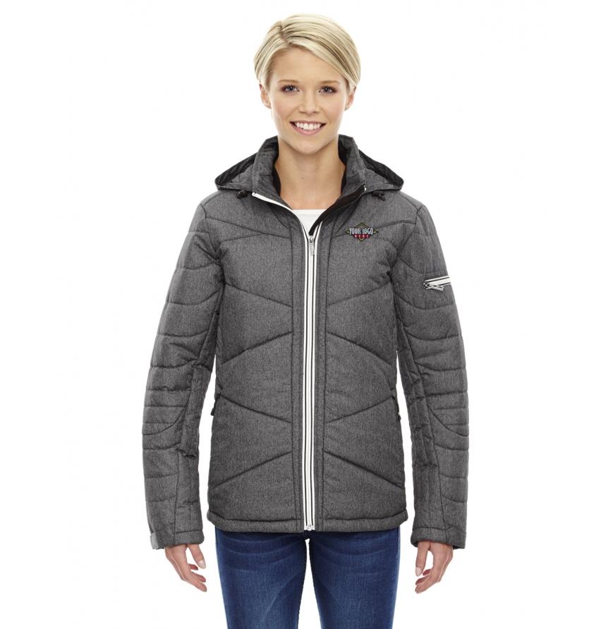 Ladies Avant Tech Mlange Insulated Jacket with Heat Reflect Technology