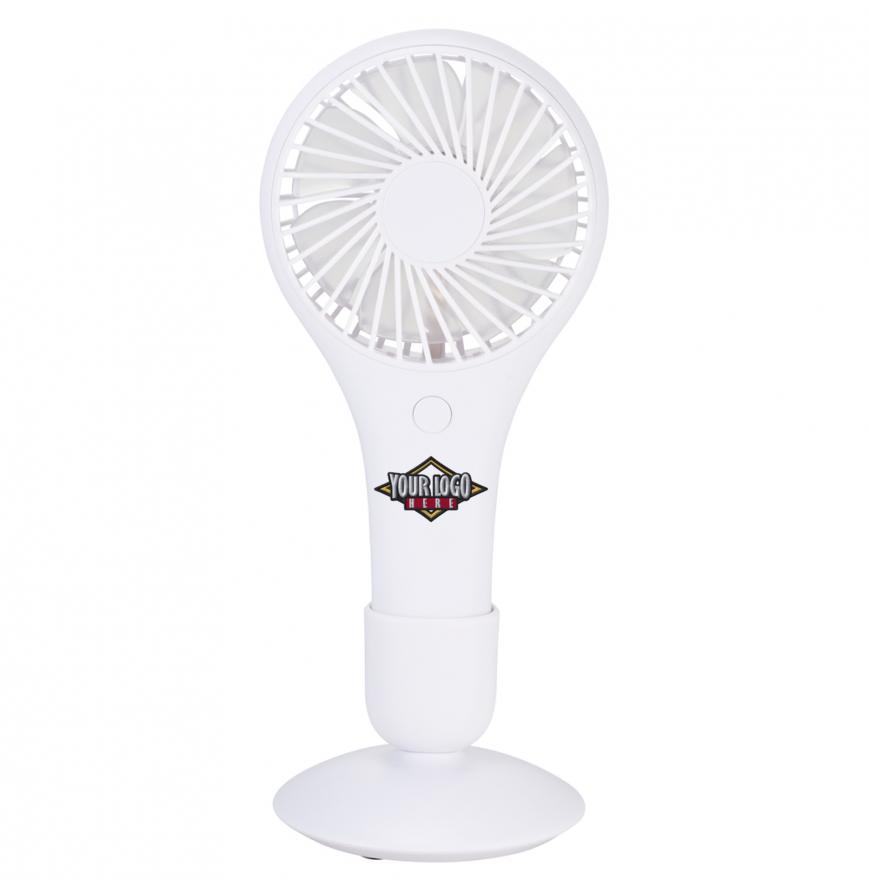 Portable Hand Fan with Holder
