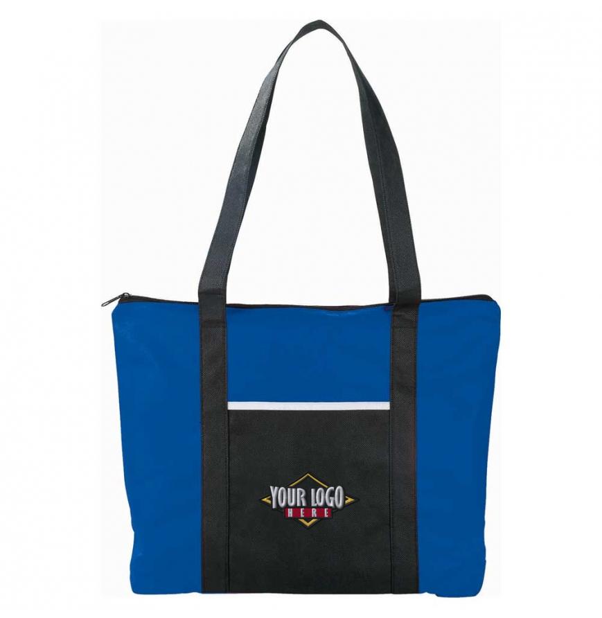 Timeline Non-Woven Zip Convention Tote