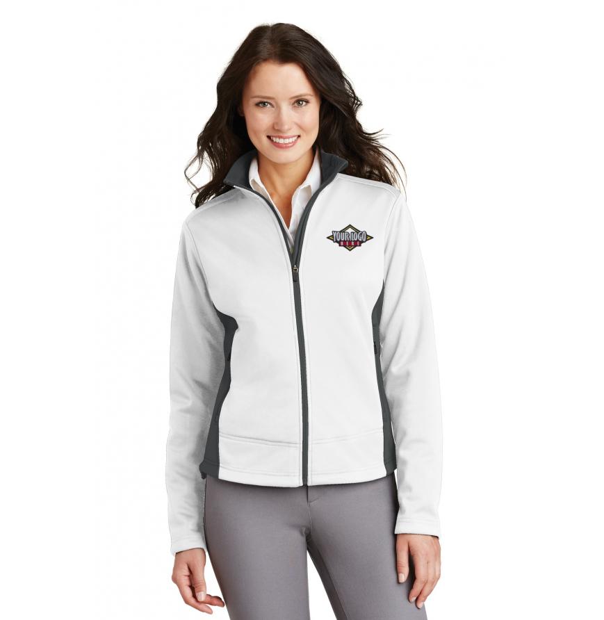 DISCONTINUED Port Authority Ladies Two-Tone Soft Shell Jacket