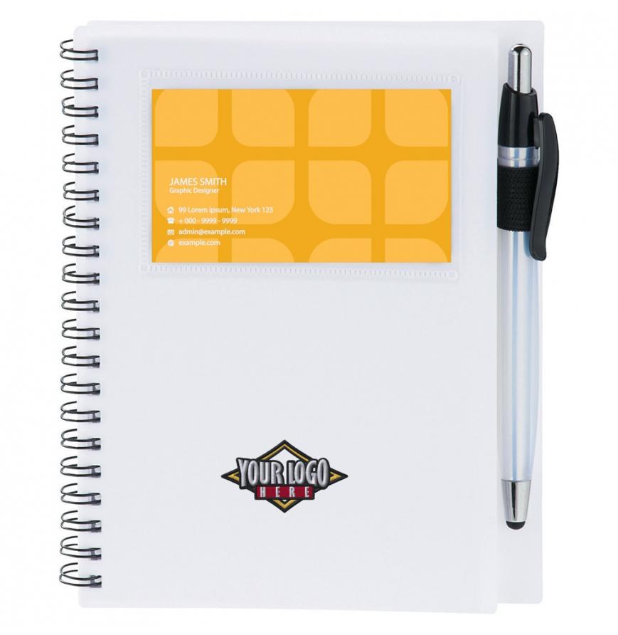 55 x 7 Star Spiral Notebook with Pen