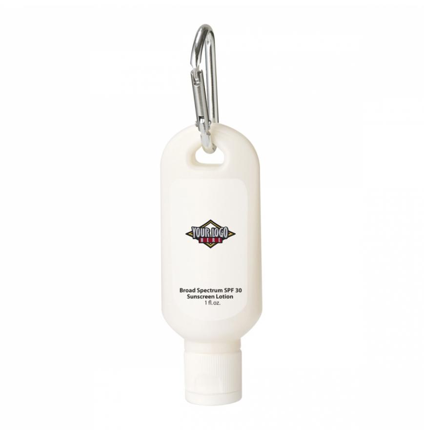 1 oz SPF30 Sunscreen Lotion with Carabiner
