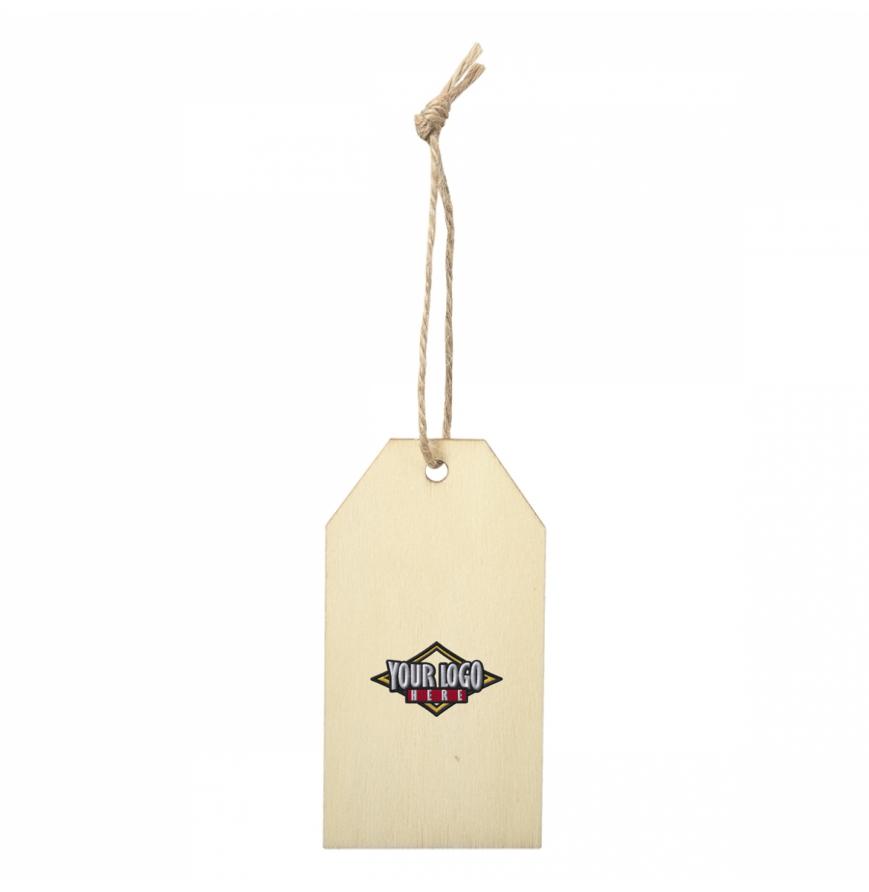 Wood Ornament - Gift Tag