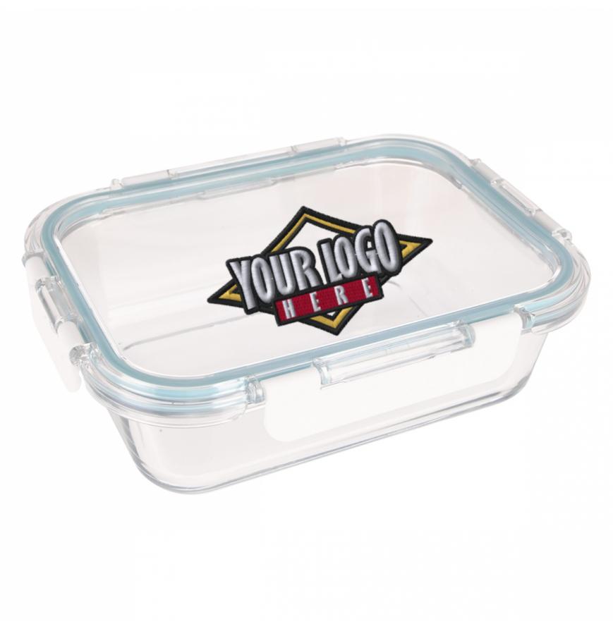 Fresh Prep Square Glass Food Container