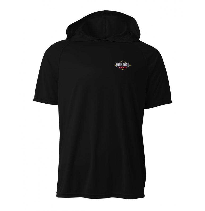 Mens Cooling Performance Hooded T-shirt