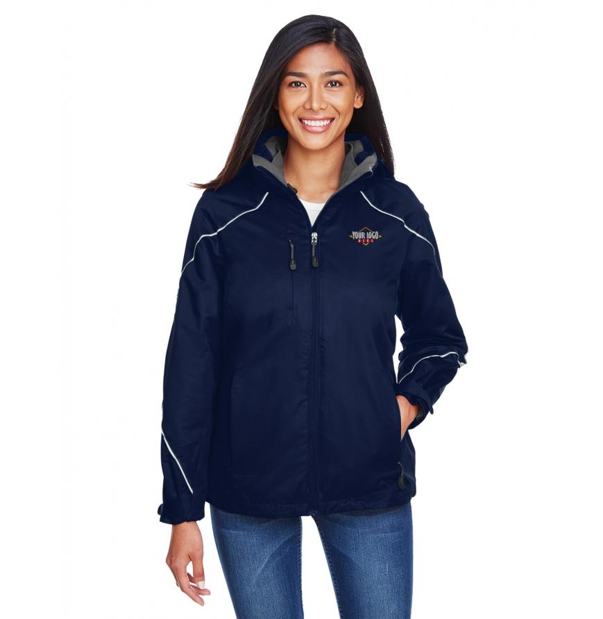 Ladies Angle 3-in-1 Jacket with Bonded Fleece Liner