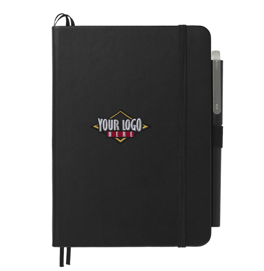 5quot x 7quot Recycled Bulleting Bound Notebook w Pen