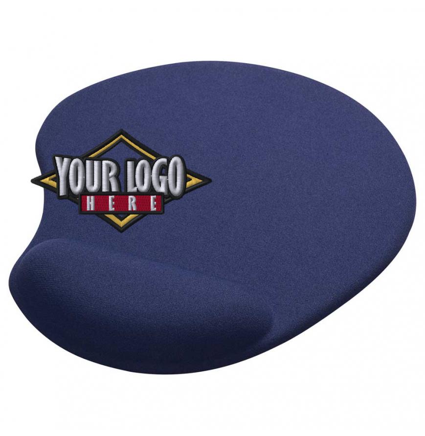 Solid Jersey Gel Mouse Pad  Wrist Rest
