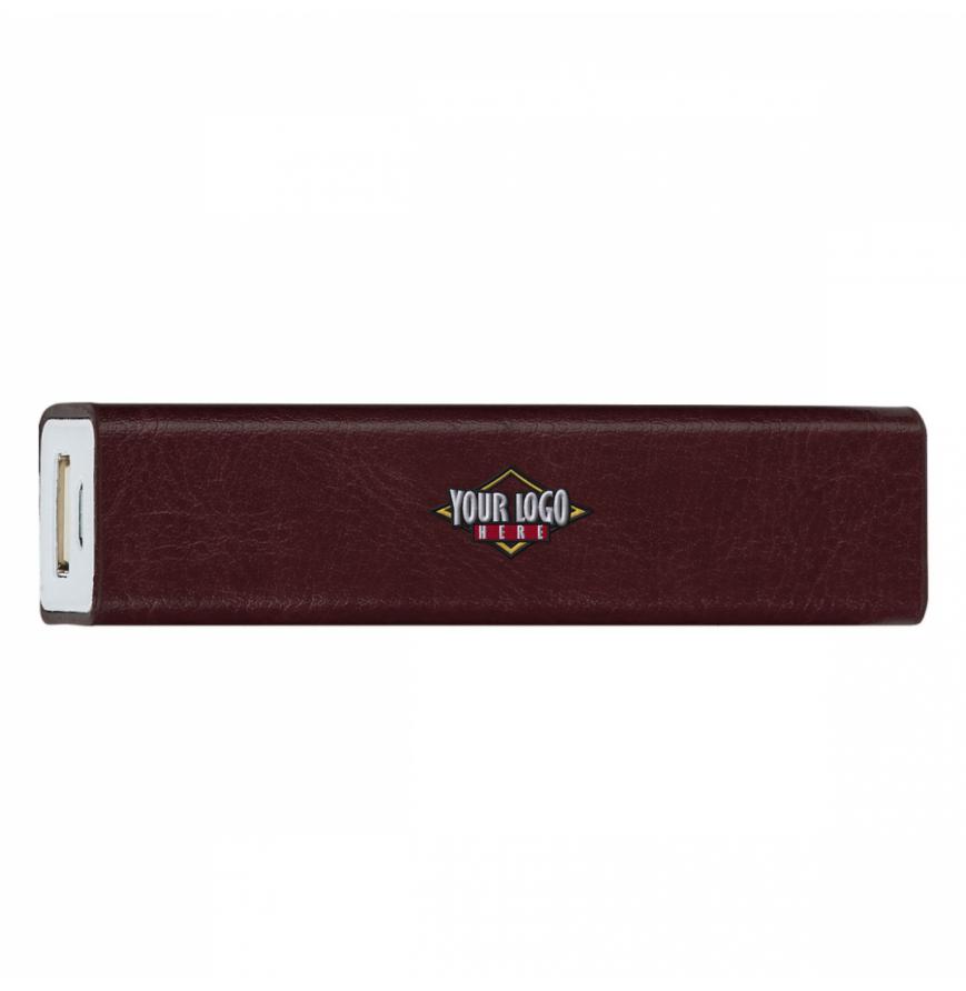 Leatherette Charge-N-Go Power Bank
