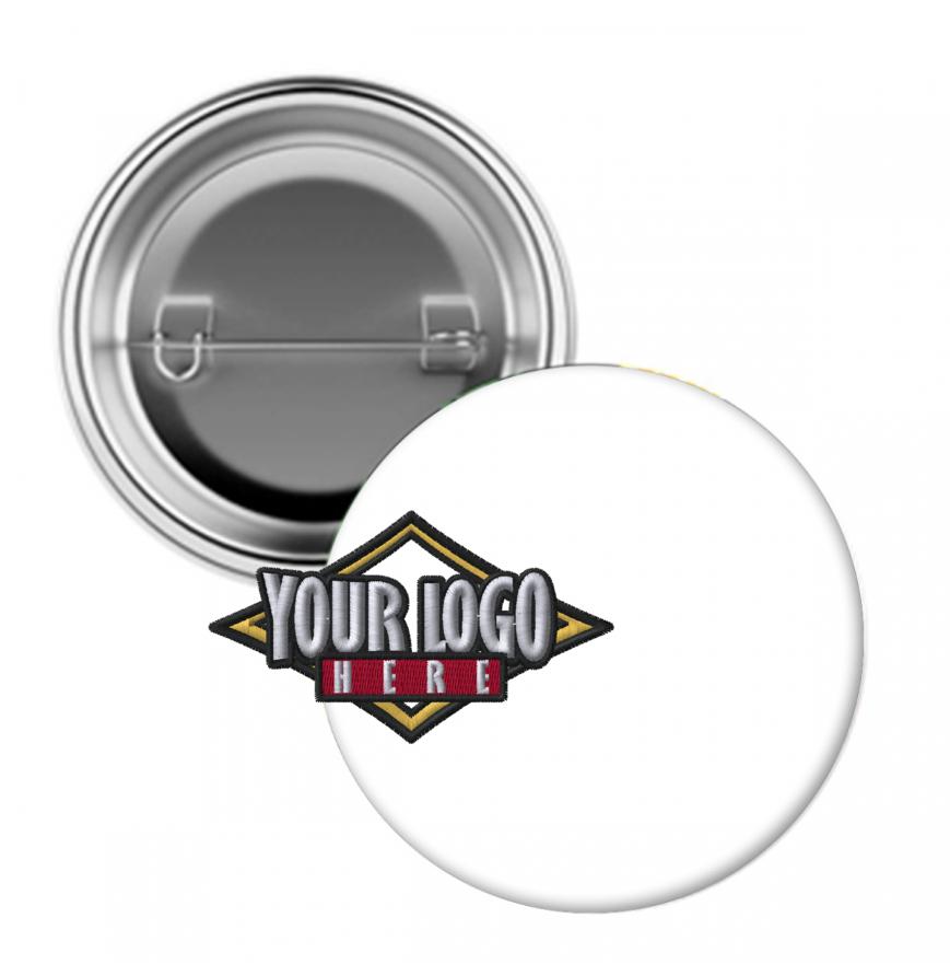 2  Full Color Pin Back Button