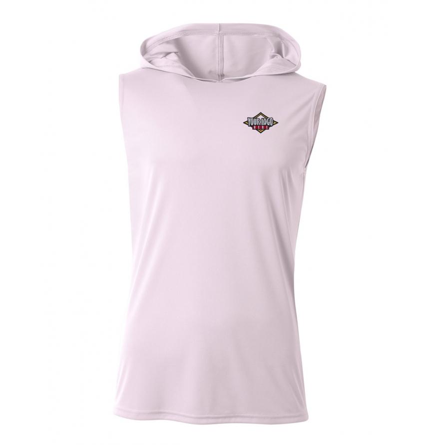 A4 Mens Cooling Performance Sleeveless Hooded T-shirt
