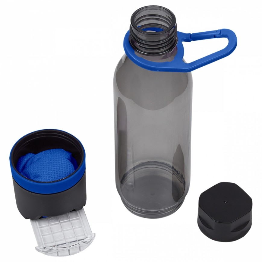 15 Oz Energy Sports Bottle With Phone Holder and Cooling Towel