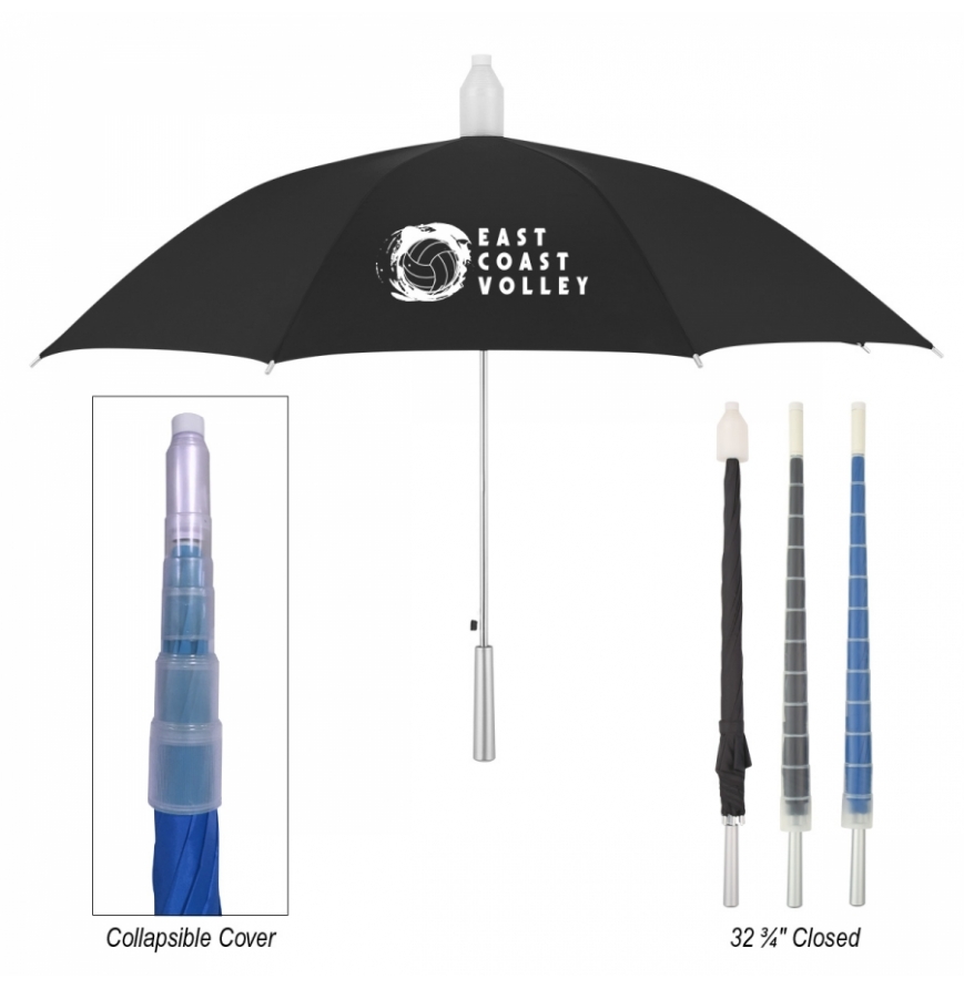 46 Arc Umbrella With Collapsible Cover