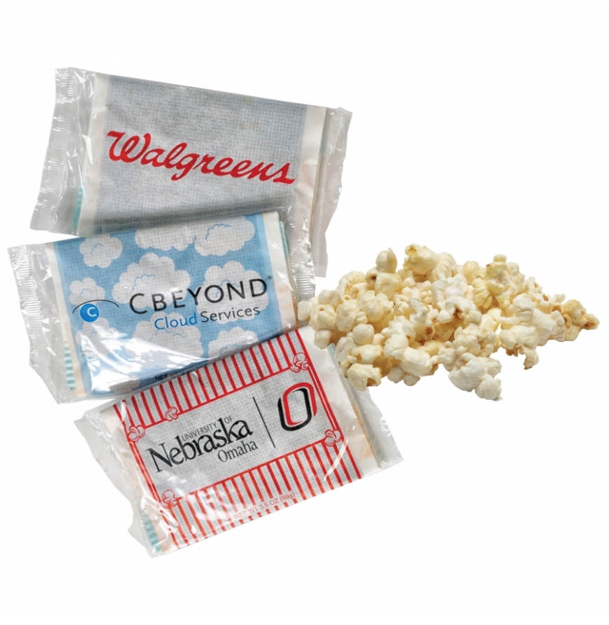 Custom Printed Single Microwave Popcorn Bag
