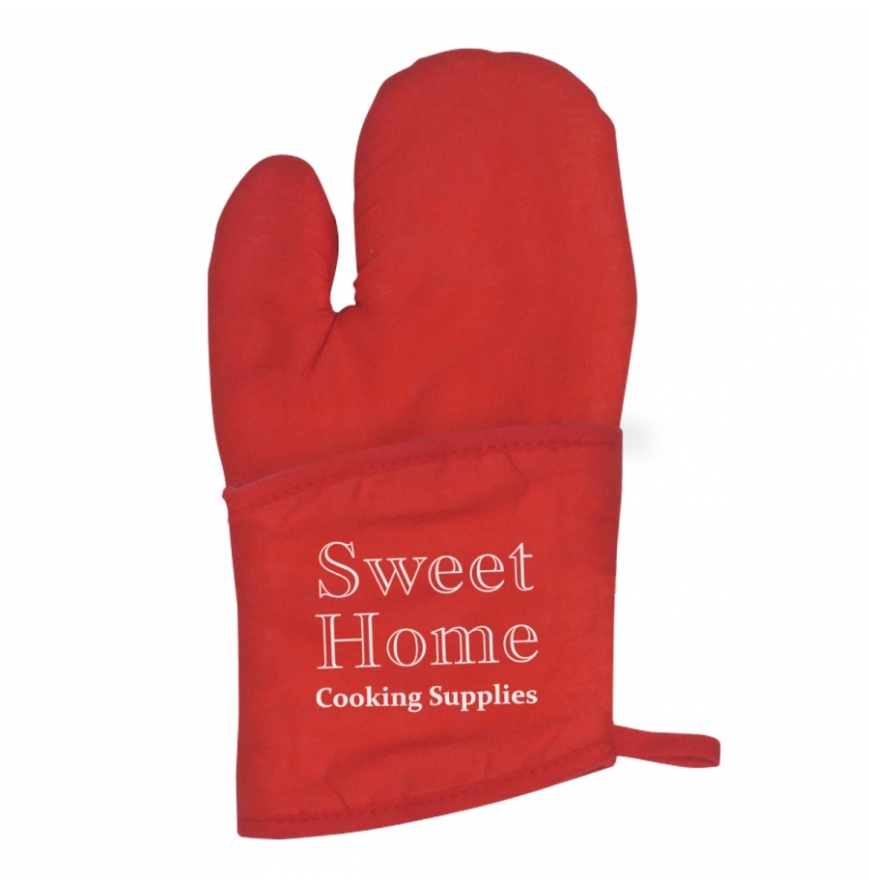 Custom Quilted Canvas Oven Mitts