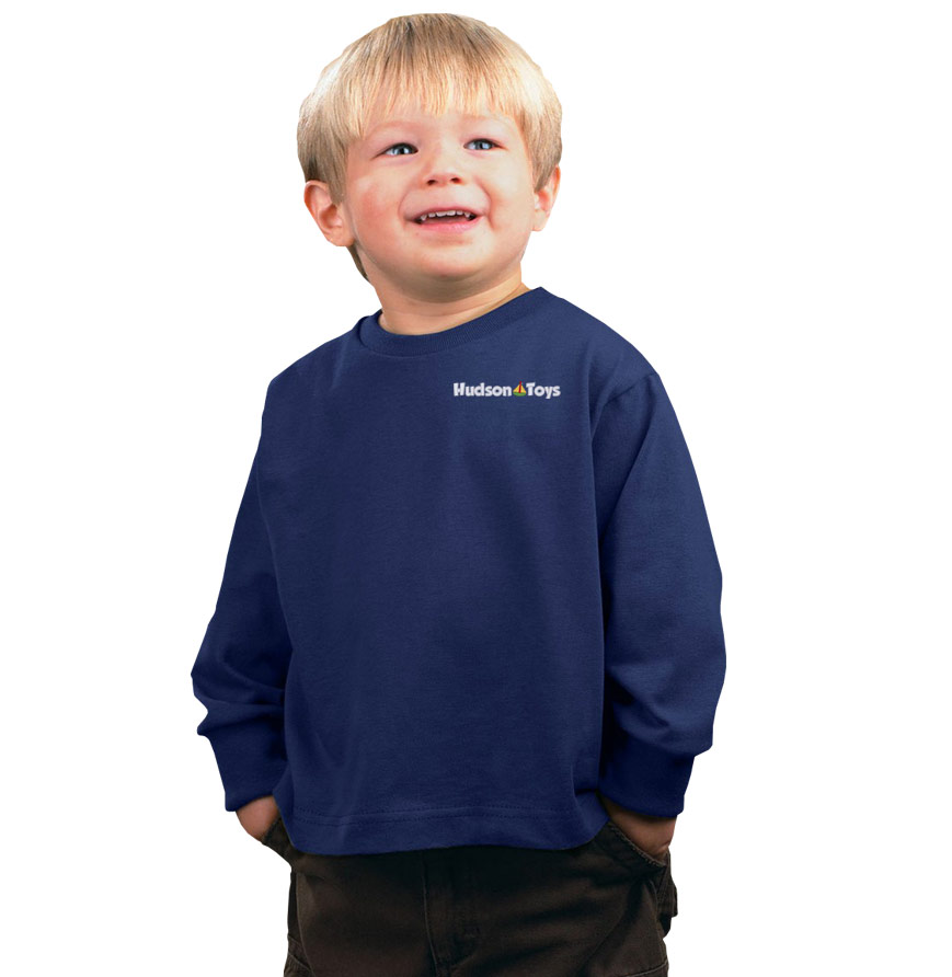 Toddler Long Sleeve Cotton T-Shirt
