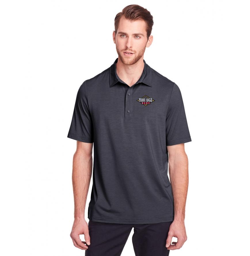 Mens Jaq Snap-Up Stretch Performance Polo