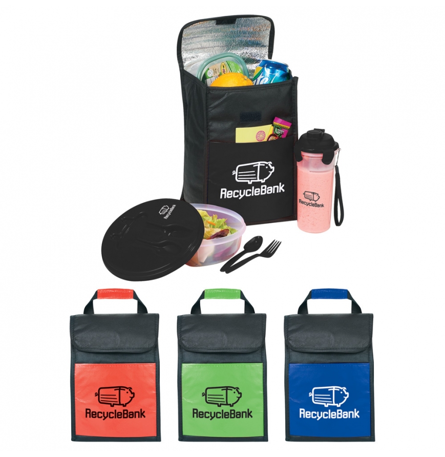 Stay Fit 8-Can Lunch Cooler Gift Set