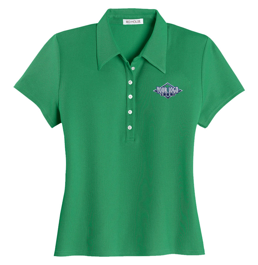 Red House Ladies Honeycomb Performance Pique Polo