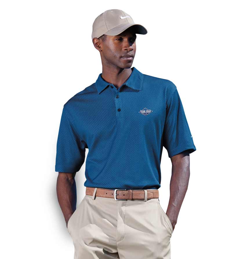 Nike Dri-Fit Patterned Golf Polo
