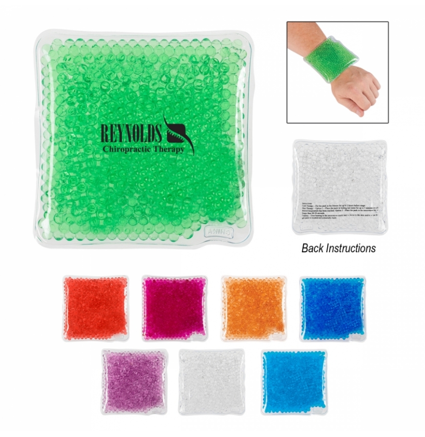 Square Gel Beads HotCold Pack