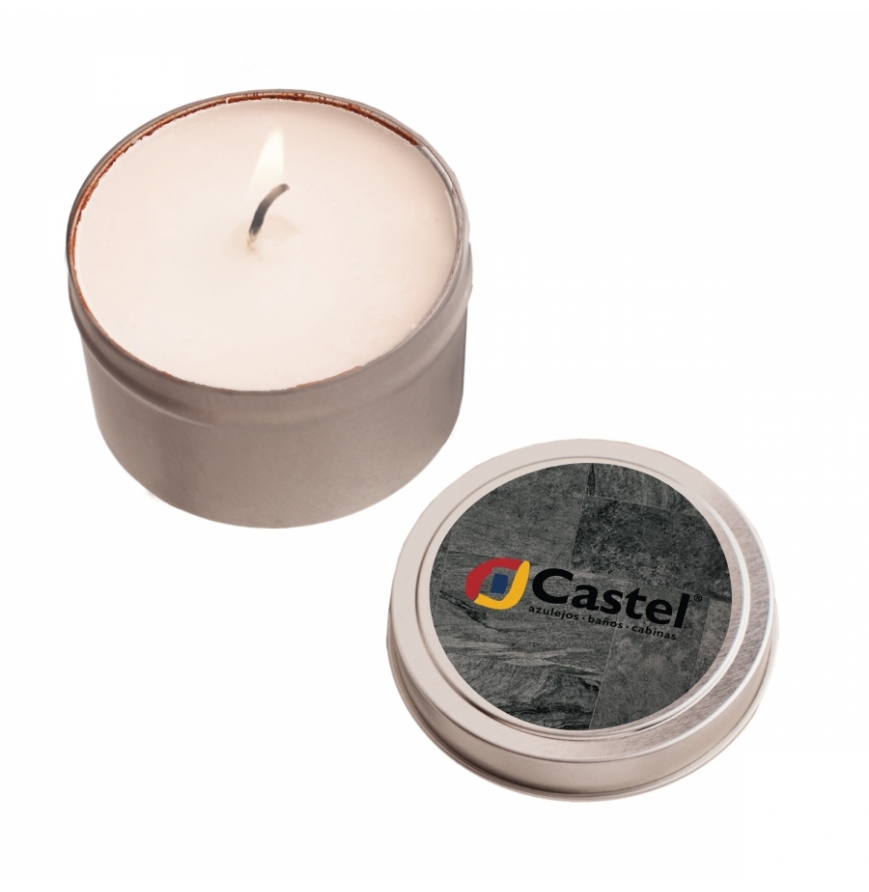 2 oz Candle In Round Tin