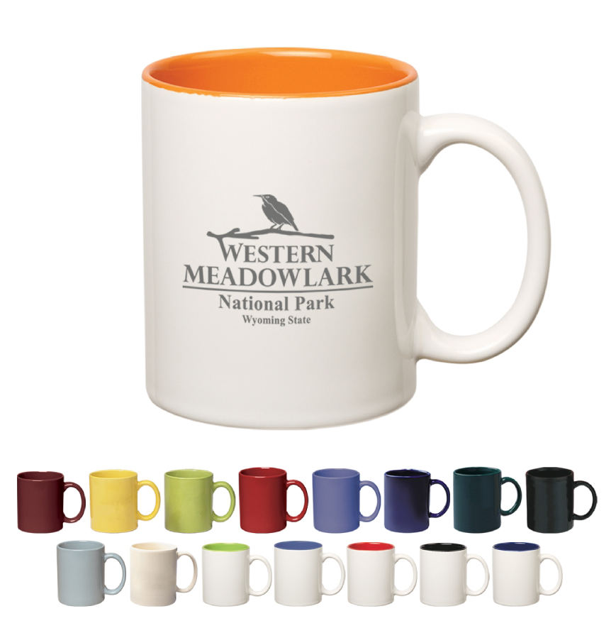 11 oz. Colored Stoneware Mug