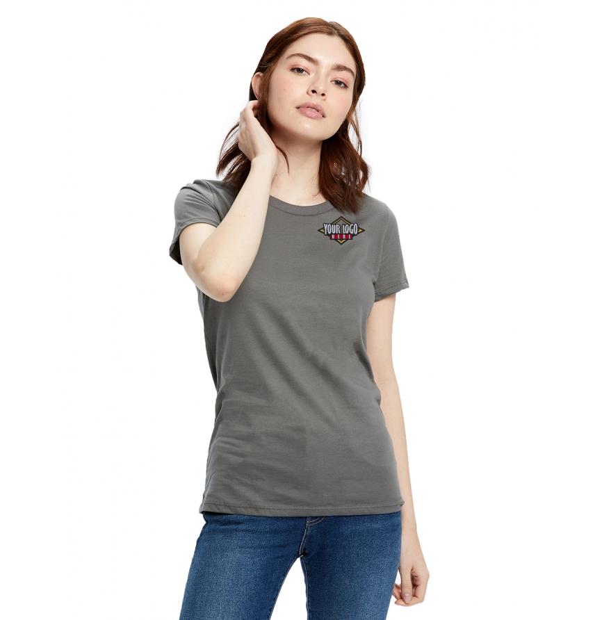 US Blanks  Ladies Made in USA Short Sleeve Crew T-Shirt